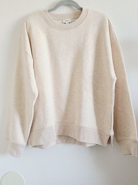NWT J. Crew Factory Women's Crewneck Sweater - Light Beige